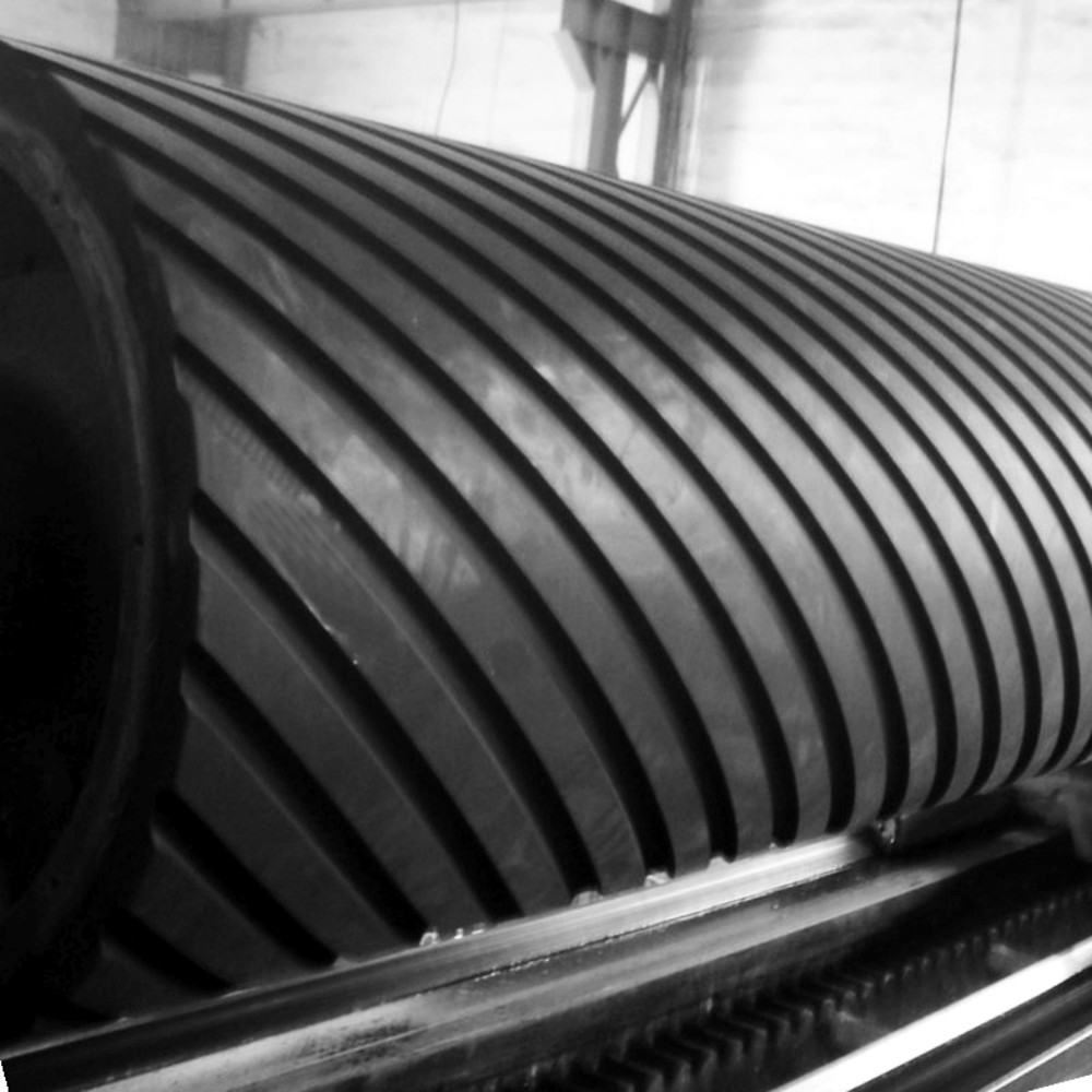 Rubber Roll with Sergeant  Groove